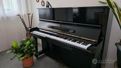 Pianoforte verticale Burger & Jacobi nero lucido