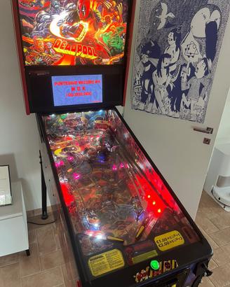 Flipper Deadpool Stern Pinball Pro Edition Marvel