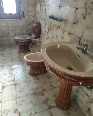 SANITARI CASSETTA A ZAINO ANNI 70 VINTAGE