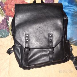 Zaino uomo ragazzo porta PC in ecopelle B.I.O
