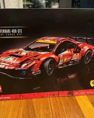 Ferrari 488 pista lego technic
