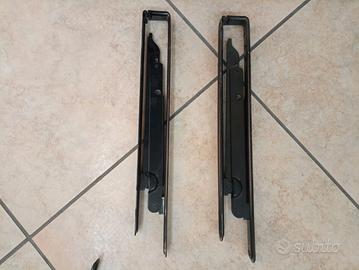 STAFFE A RIBALTA,  PER GRANDI MENSOLE da 40 cm