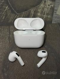 Apple Airpods 3 th generazione + cover Elago