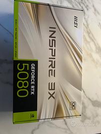 Nuova MSI 5080 RTX GEFORCE inspire 3x oc ed