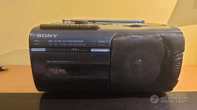 Radioregistratore Sony CFM-10 Funzionante