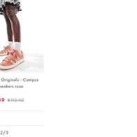 adidas Originals Campus 00's trainers in pink