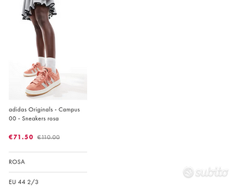 adidas Originals Campus 00's trainers in pink