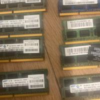 Lotto di 10 moduli RAM  DDR3- 2-GB