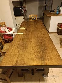 tavolo stile frattino 