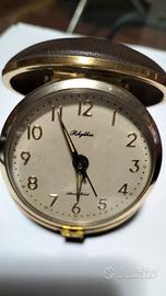 Orologio vintage da viaggio Rhythm
