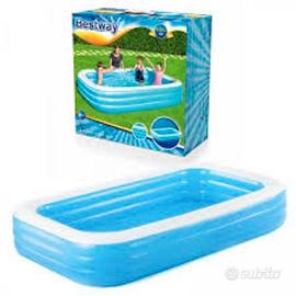 PISCINA GONFIABILE RETTANGOLARE CM. 305X183X56