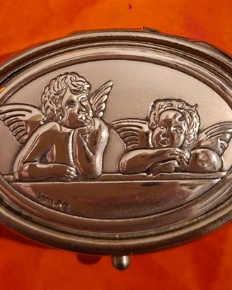 Portapillole Bagutta argento Cherubini Raffaello