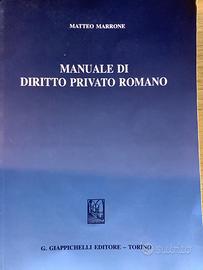 Manuale di diritto privato romano