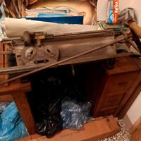 vecchia macchina tessile