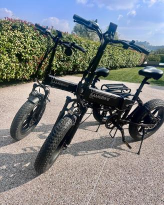 E-Bike Samebike Fat Bike Pieghevoli Modello XWLX09