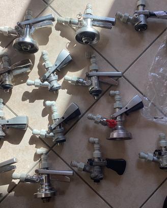 Accoppiatori fusto birra più parti di racambio