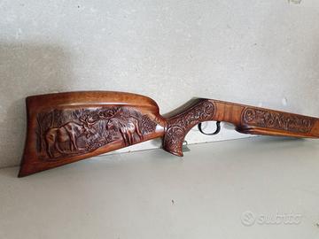 calcio in noce scolpito per Diana 35 anno 1966