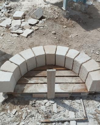 arco in pietra prefabbricato