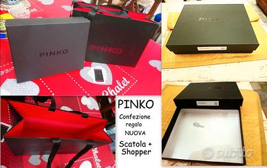 PINKO Scatola vuota cm 21x17x5 + Paper bag