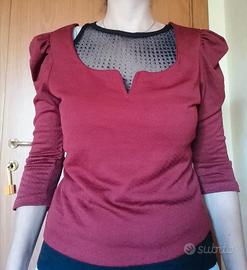 Set maglia rossa e canotta Pierre Cardin taglia M