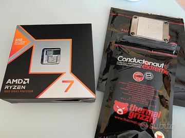 Delidded 9800X3D Thermal Grizzly LM + Heatspreader