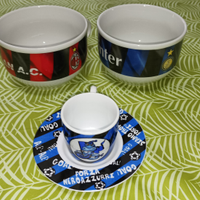 Set tazze tifoso Inter Milan