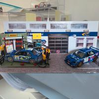 Subaru wrc 1:43 diorama