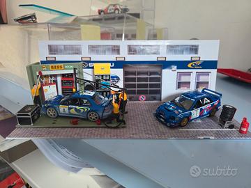 Subaru wrc 1:43 diorama