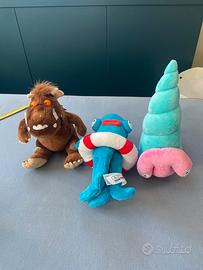 Peluches Gruffalò e 2 di hey clau