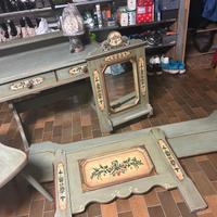 Cameretta Tirolese dipinta a mano