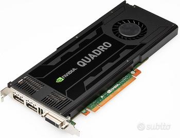 Scheda video Nvidia quadro k4000
