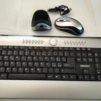 tastiera e mouse radio via usb