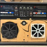 Amplificatore philips dual cassette recorder D6650