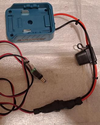 Alimentazione da Batteria 18 V Makita x Notebook