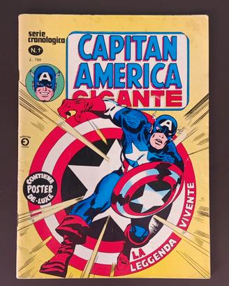 Fumetto Comics Capitan America Gigante n. 1