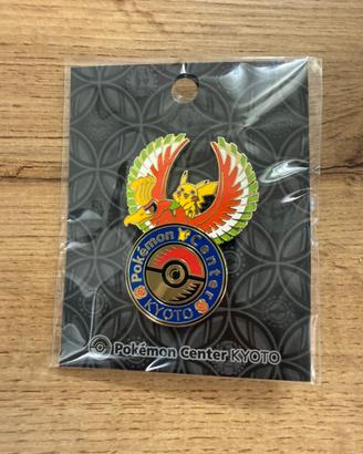 Pokémon Center Kyoto Pin-Badge New Sealed
