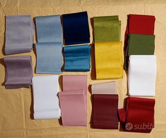 Scampoli di nastri in velluto similpelle