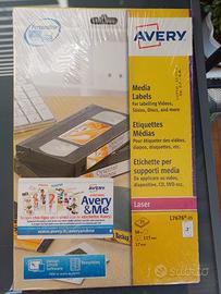 Avery L7676-25 – Etichette Cd/Dvd/VHS/Floppy Laser