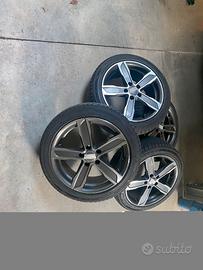 Gomme termiche 205/50 r.17 + cerchi in lega MAK ST