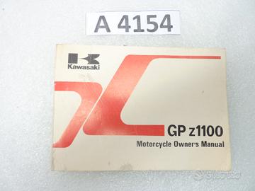 Kawasaki GPZ 1100 manuale del proprietario inglese