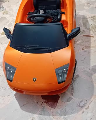 auto elettrica Lamborghini con batteria nuova 