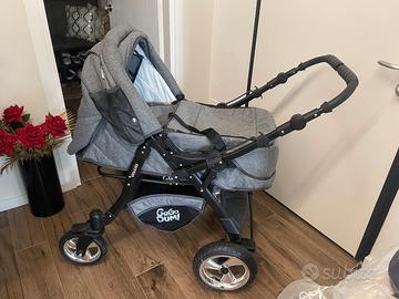Teio passeggino  gagadumi urbano colore grigio