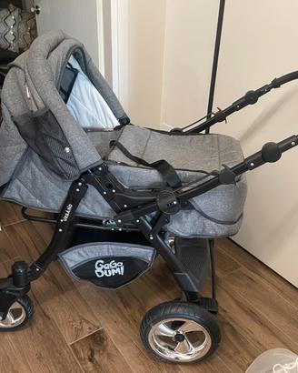 Teio passeggino  gagadumi urbano colore grigio