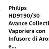 Vaporiera Philips hd9190/30
