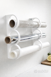 Porta rotoli da parete