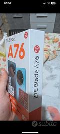 ZTE Blade A76 con cellophane