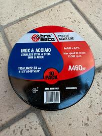 Dischi moletta acciaio e inox