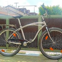 Bicicletta Cruiser artigianale in alluminio