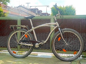 Bicicletta Cruiser artigianale in alluminio