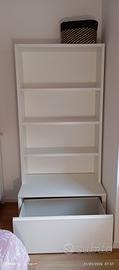 Libreria con cassettone contenitore 